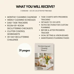 Ultimate Decluttering and Cleaning Planner - Image 2