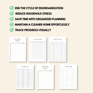 Ultimate Decluttering and Cleaning Planner - Image 6