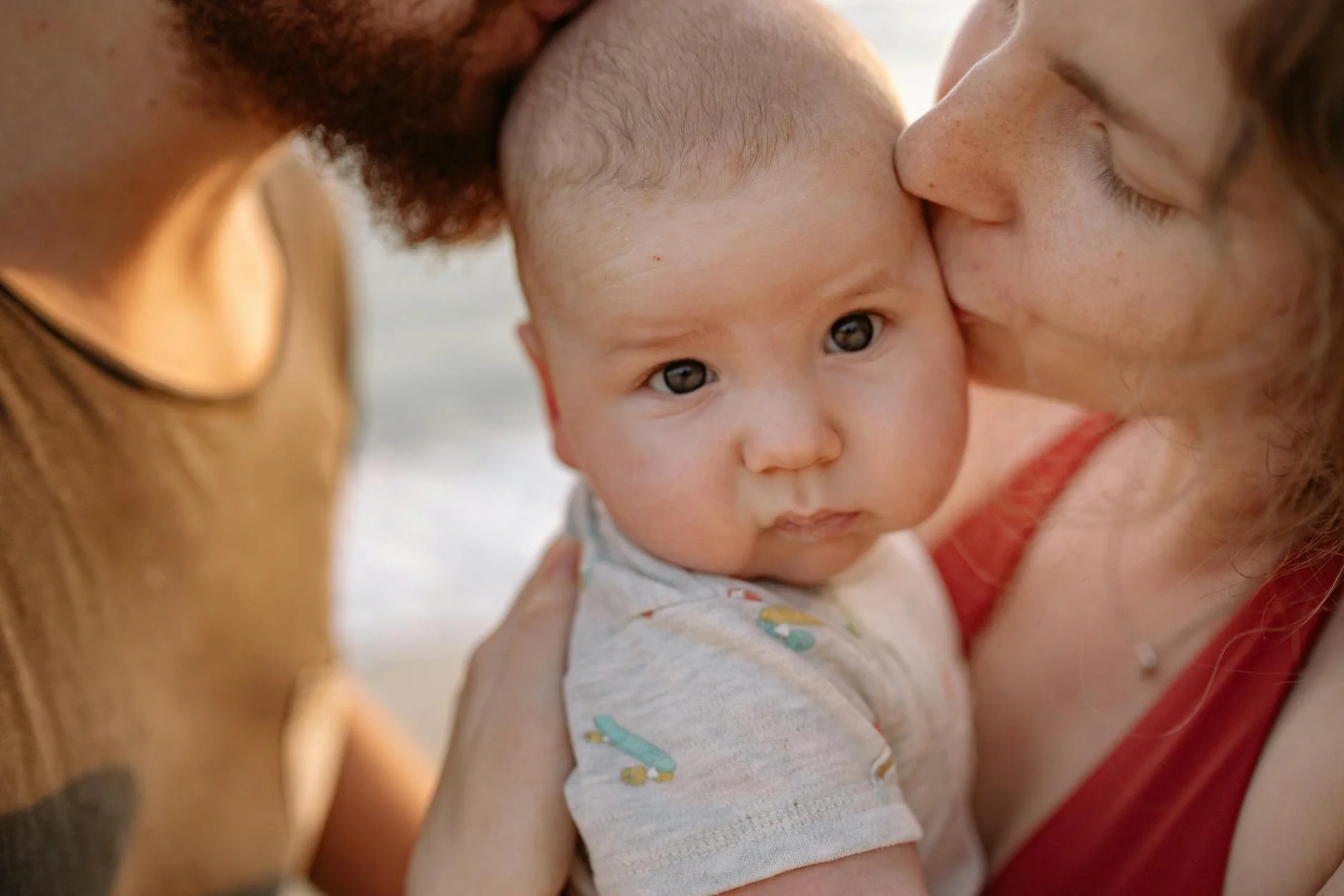 close up shot of a baby