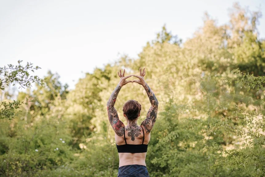rejuvenating autumn yoga poses