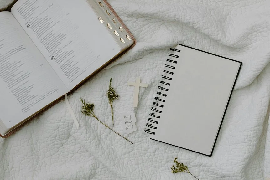 seasonal reflective personal development journaling