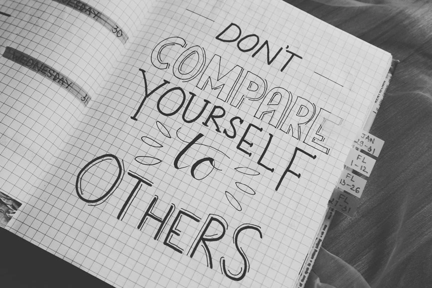 overcome jealousy compare less self