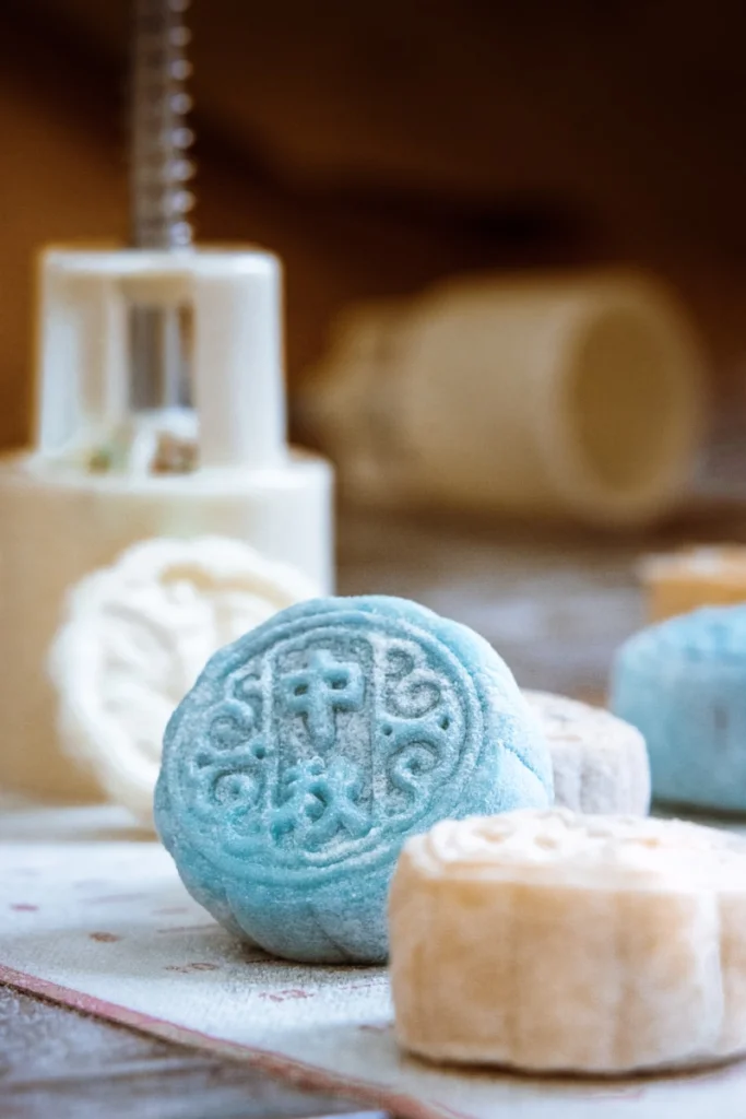 a couple of soaps sitting on top of a table