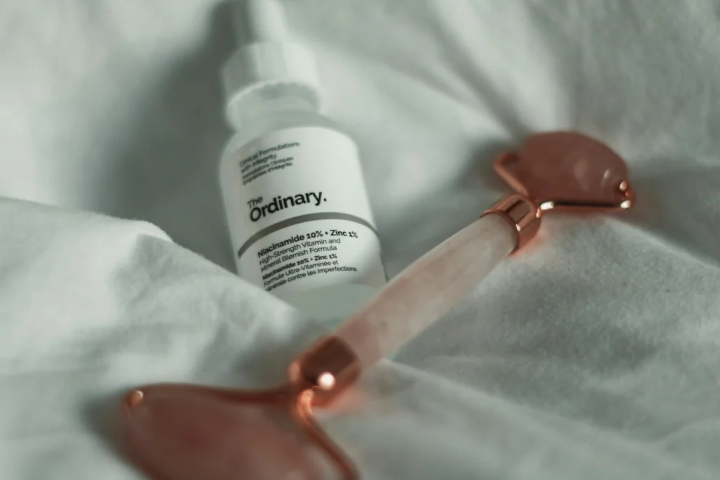 a person holding a bottle