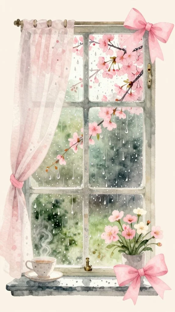 rainy contemplative moody atmospheric