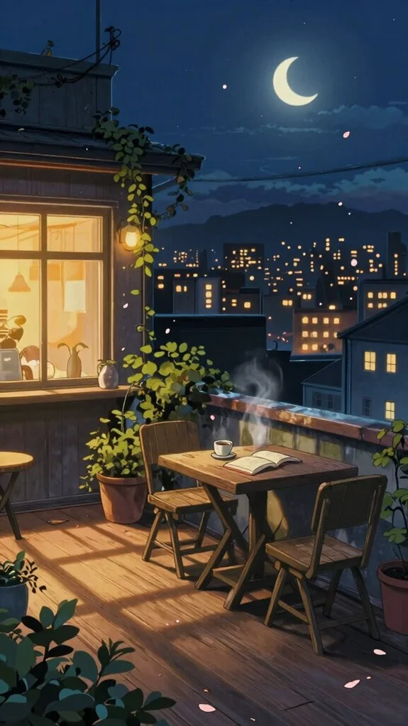 serene solitary skyline sanctuary
