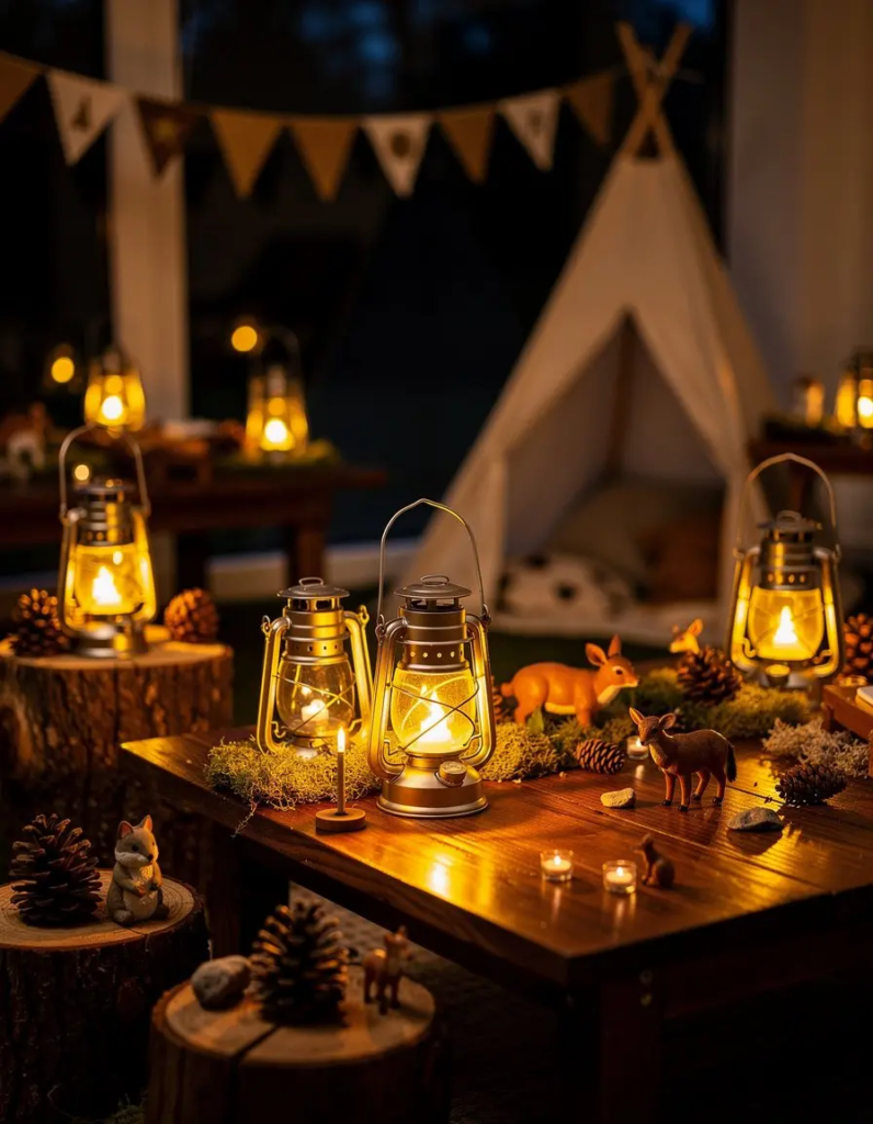 Forest Camping Birthday Party Wild Adventure Ideas for Your Little Explorer (3)