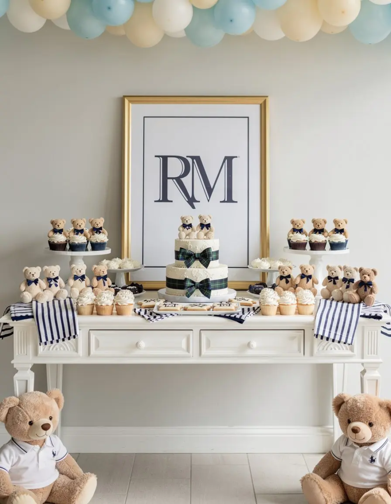 Polo Bear Birthday Party Ralph Lauren Teddy Theme (4)