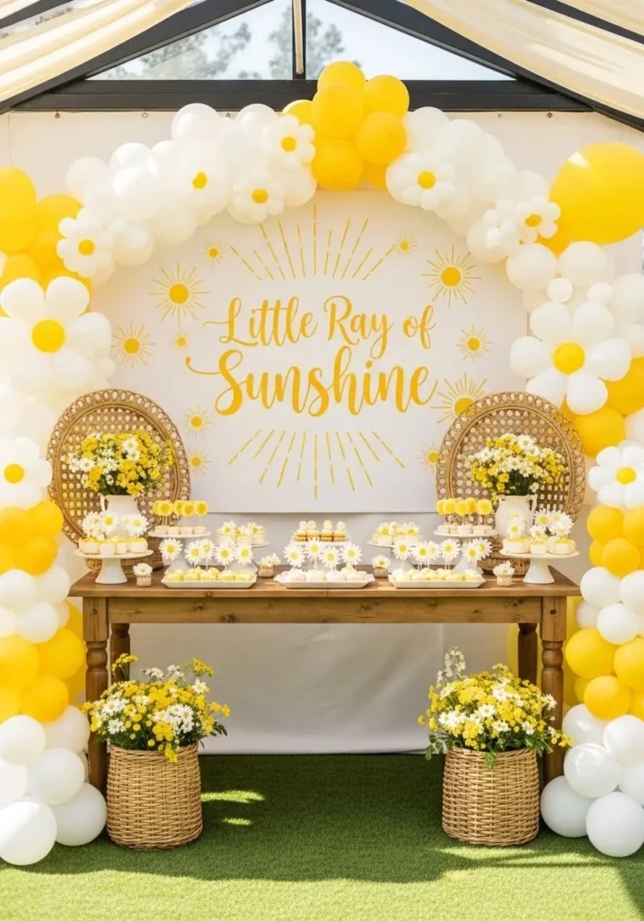 Ray of Sunshine Baby Shower: Bright Yellow Ideas for a Warm and Joyful Celebration