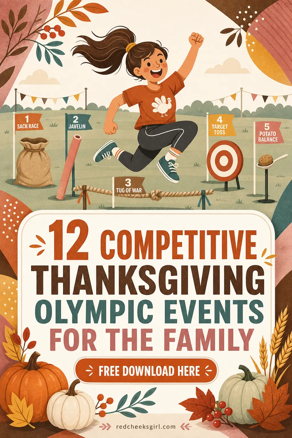 12 Competitive Thanksgiving Olympic Events for the Family