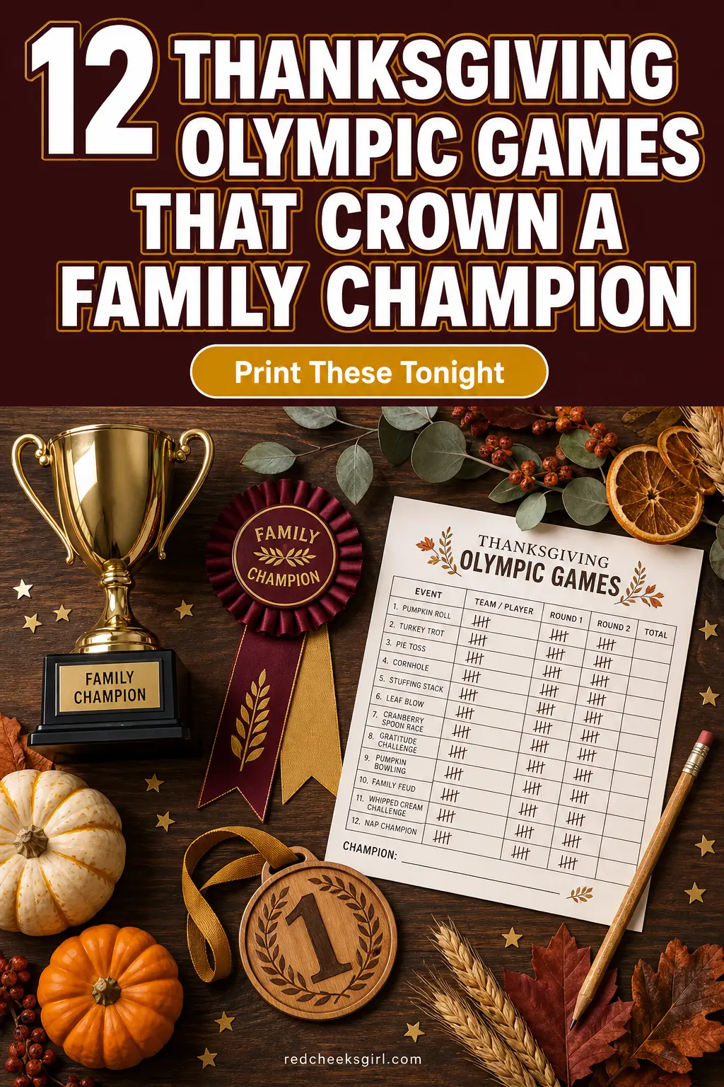 12 Thanksgiving Olympic Games That Crown a Family Champion