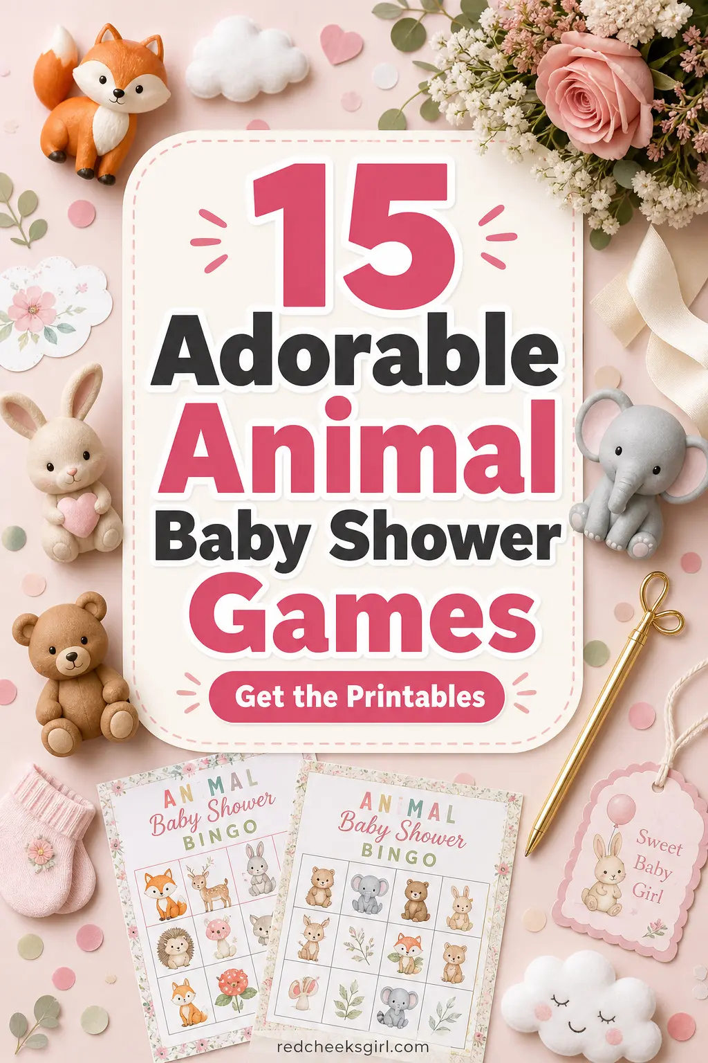 15 Adorable Animal Baby Shower Games