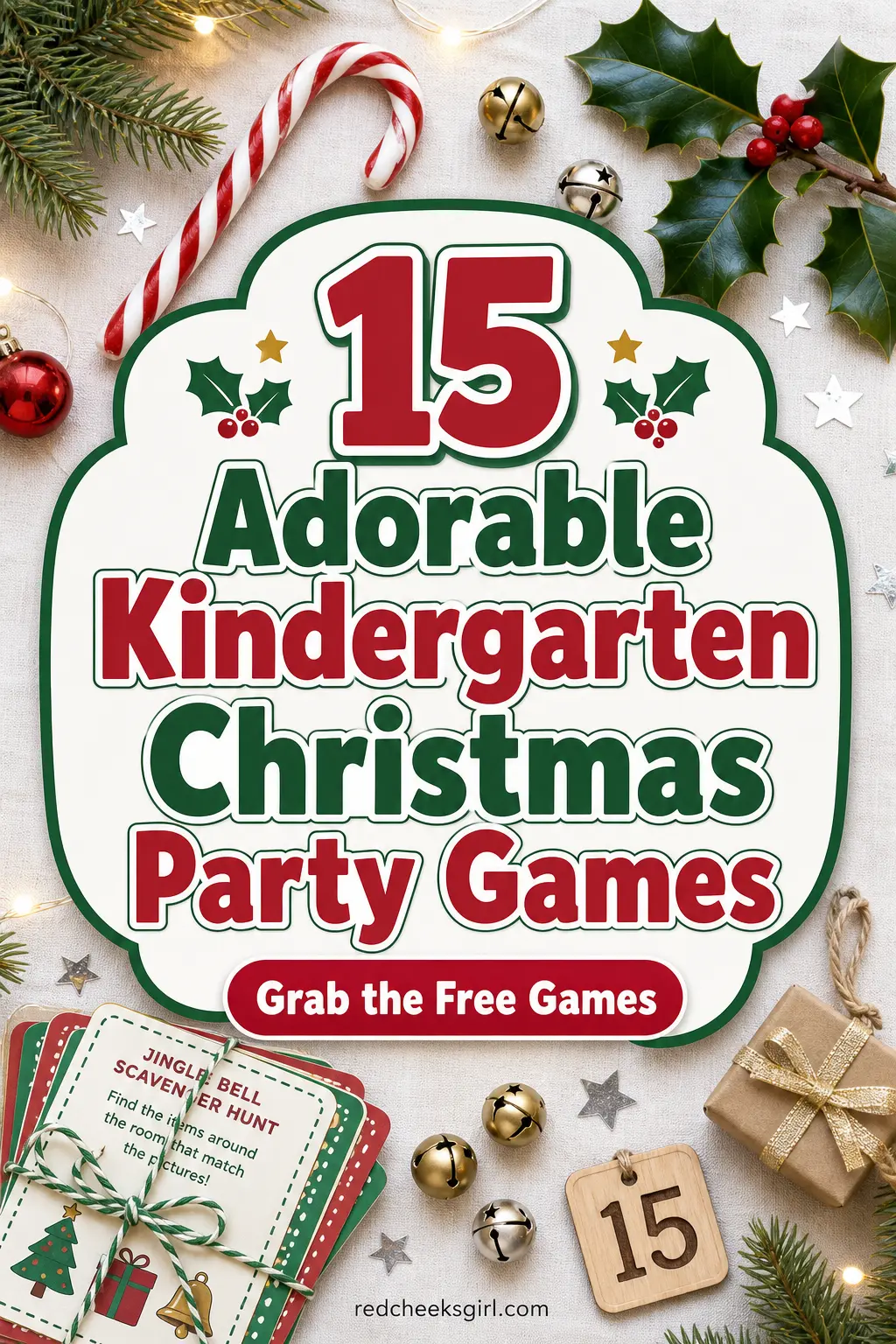 15 Adorable Kindergarten Christmas Party Games