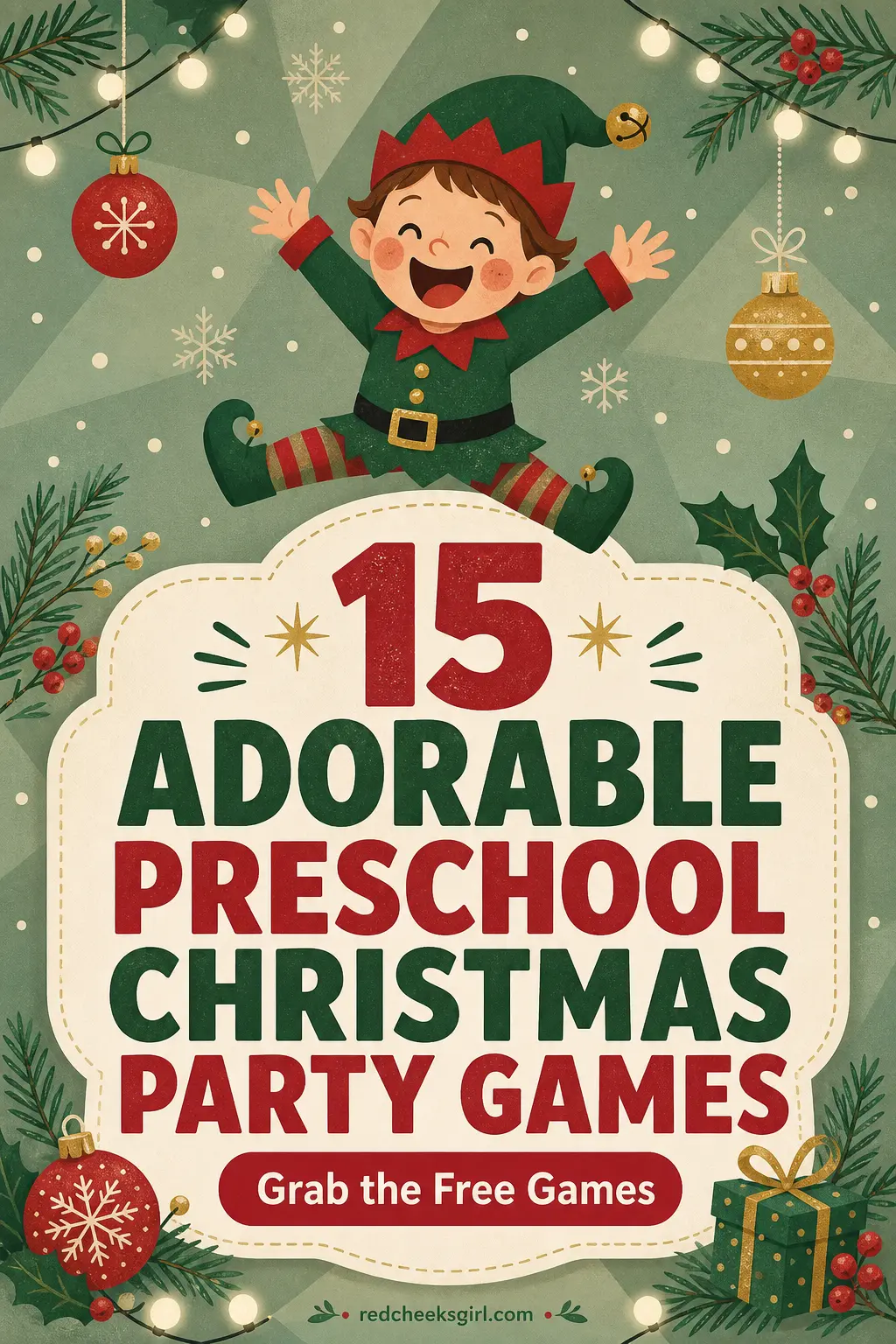 15 Adorable Preschool Christmas Party Games