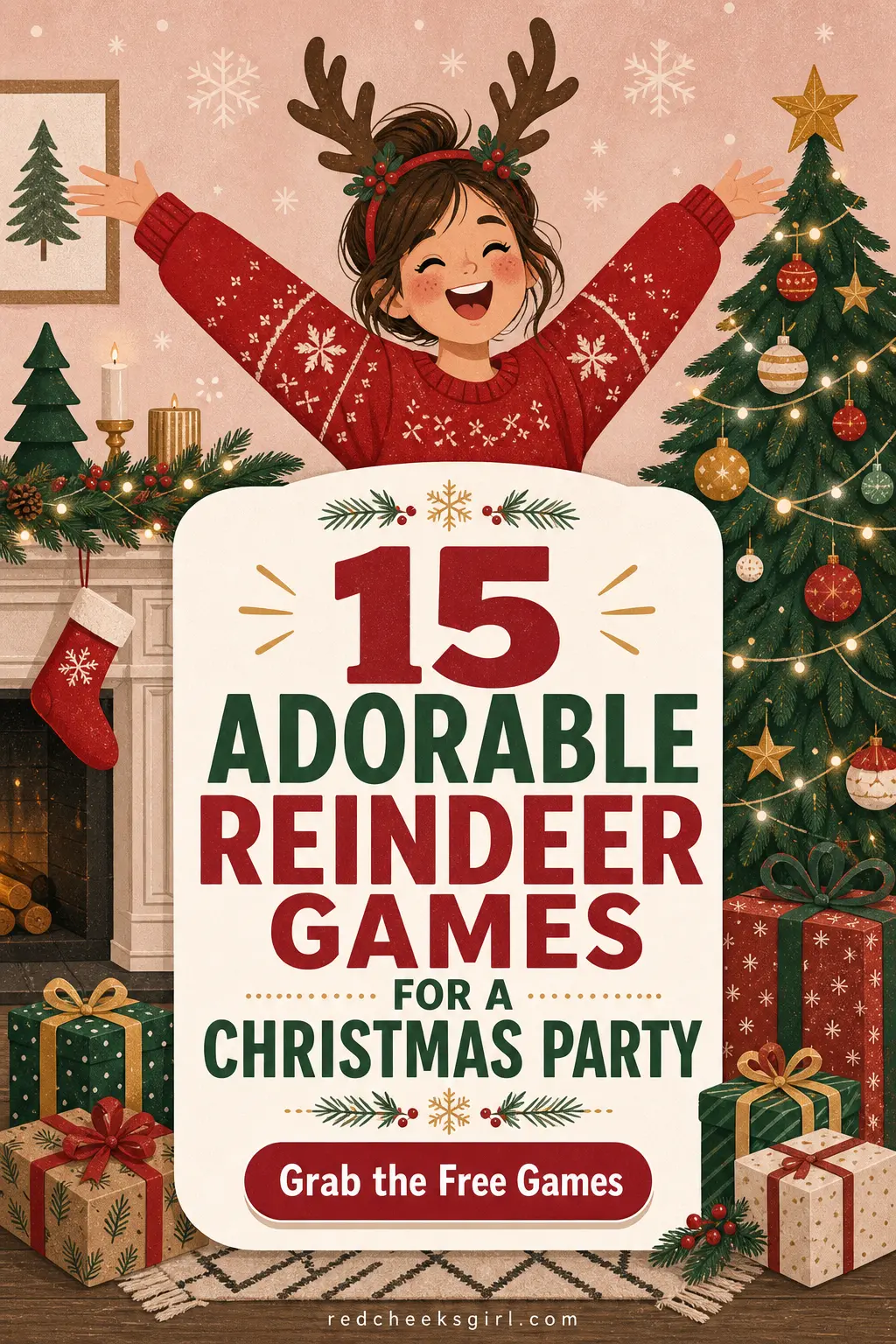 15 Adorable Reindeer Games for a Christmas Party