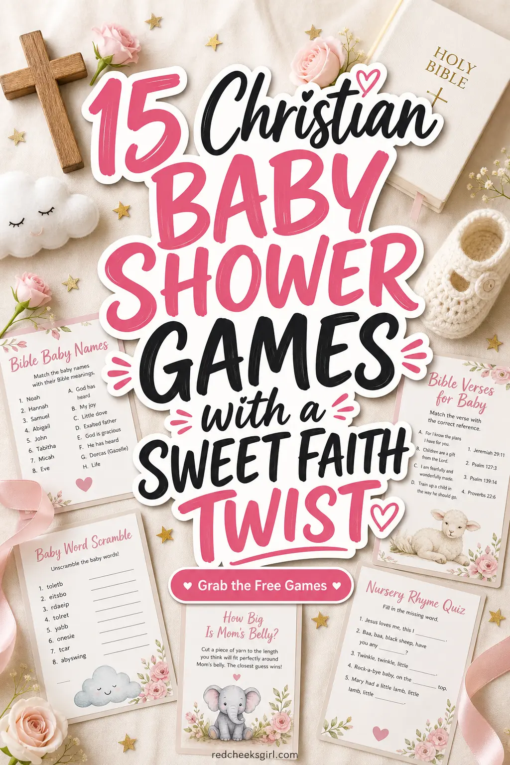 15 Christian Baby Shower Games with a Sweet Faith Twist