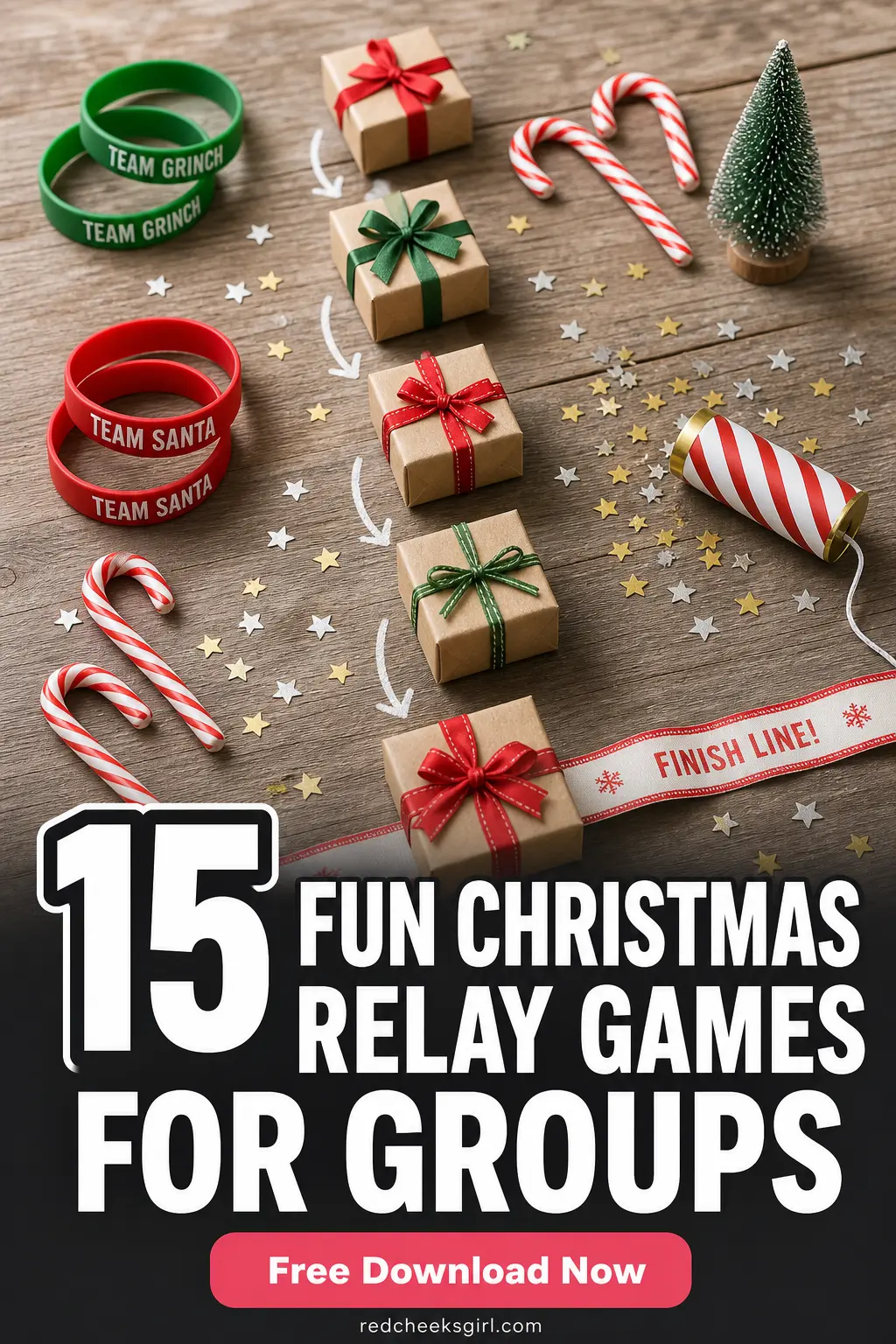 15 Fun Christmas Relay Games for Groups