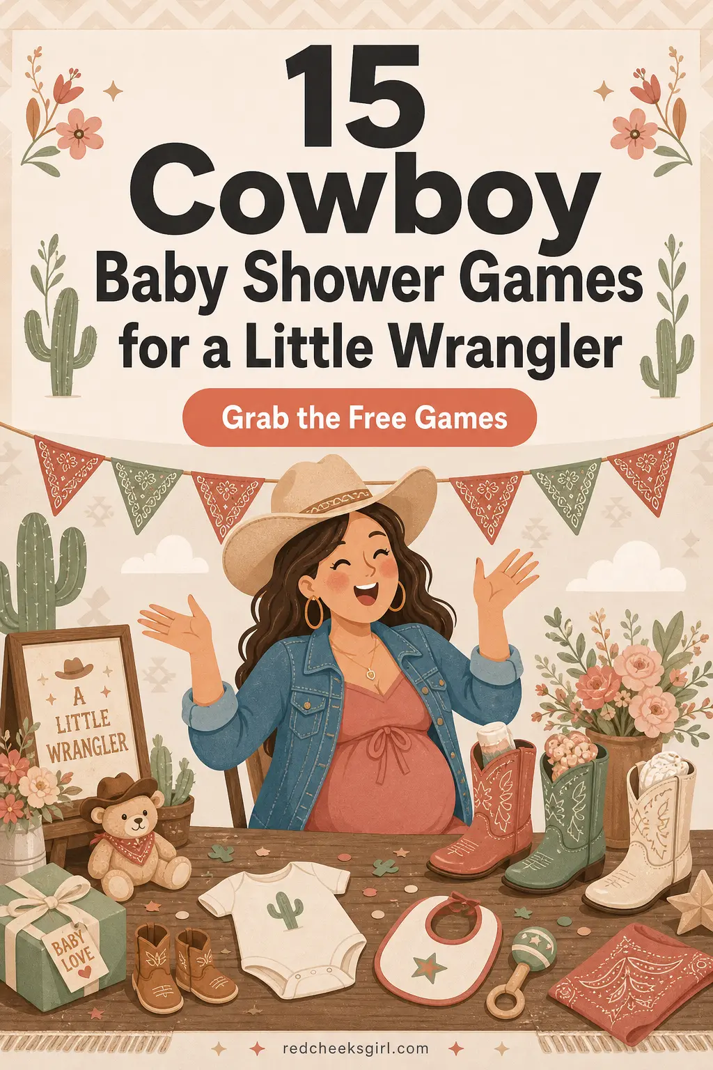15 Cowboy Baby Shower Games for a Little Wrangler