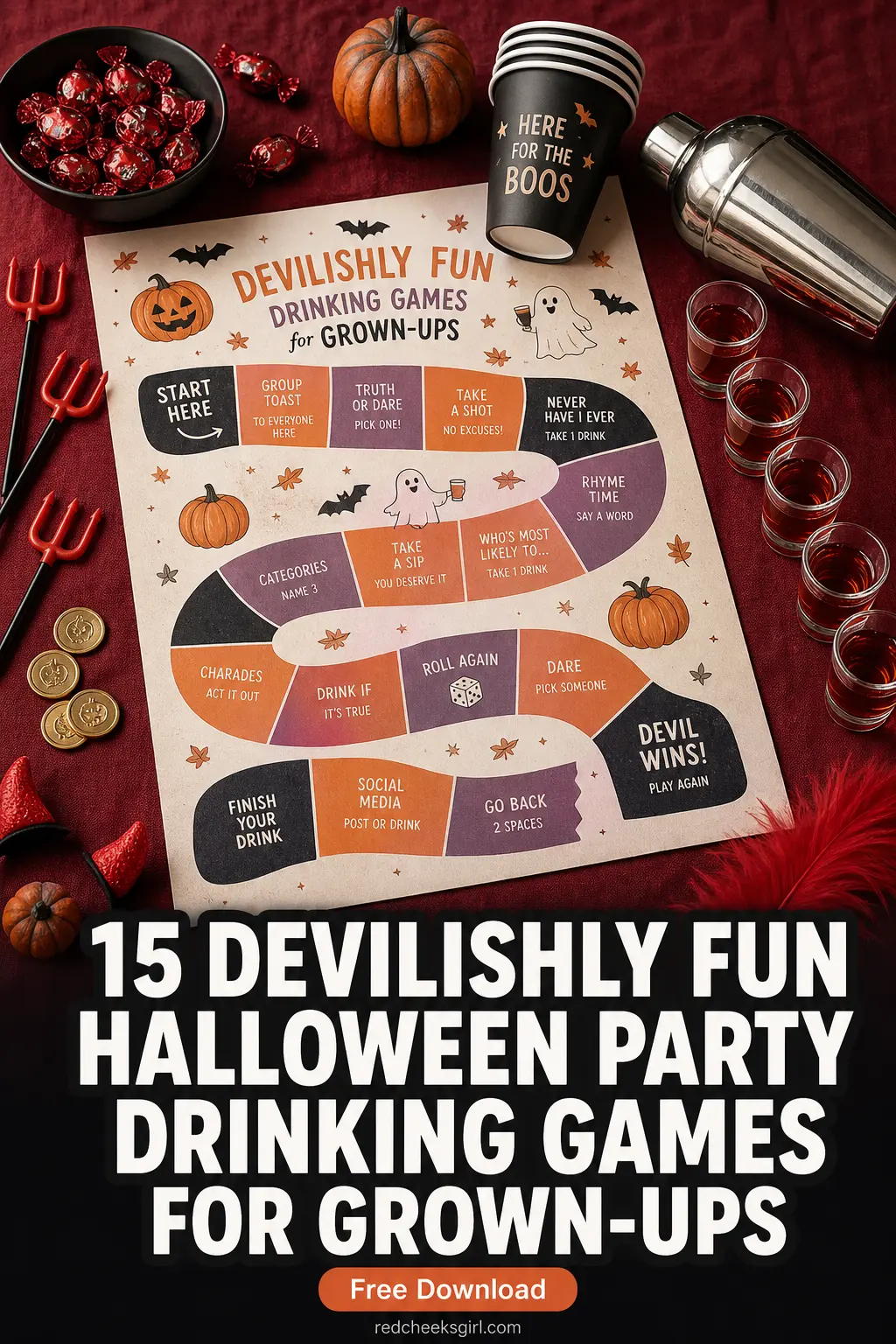 15 Devilishly Fun Halloween Party Drinking Games for Grown-Ups