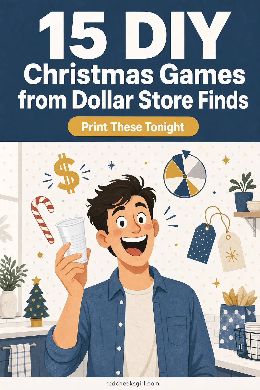 15 DIY Christmas Games from Dollar Store Finds