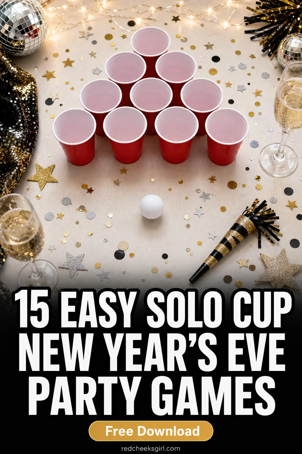 15 Easy Solo Cup New Year's Eve Party Games