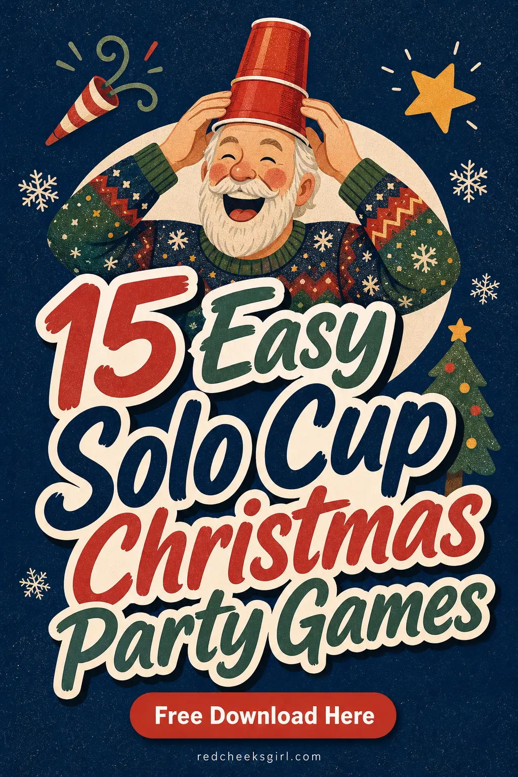 15 Easy Solo Cup Christmas Party Games