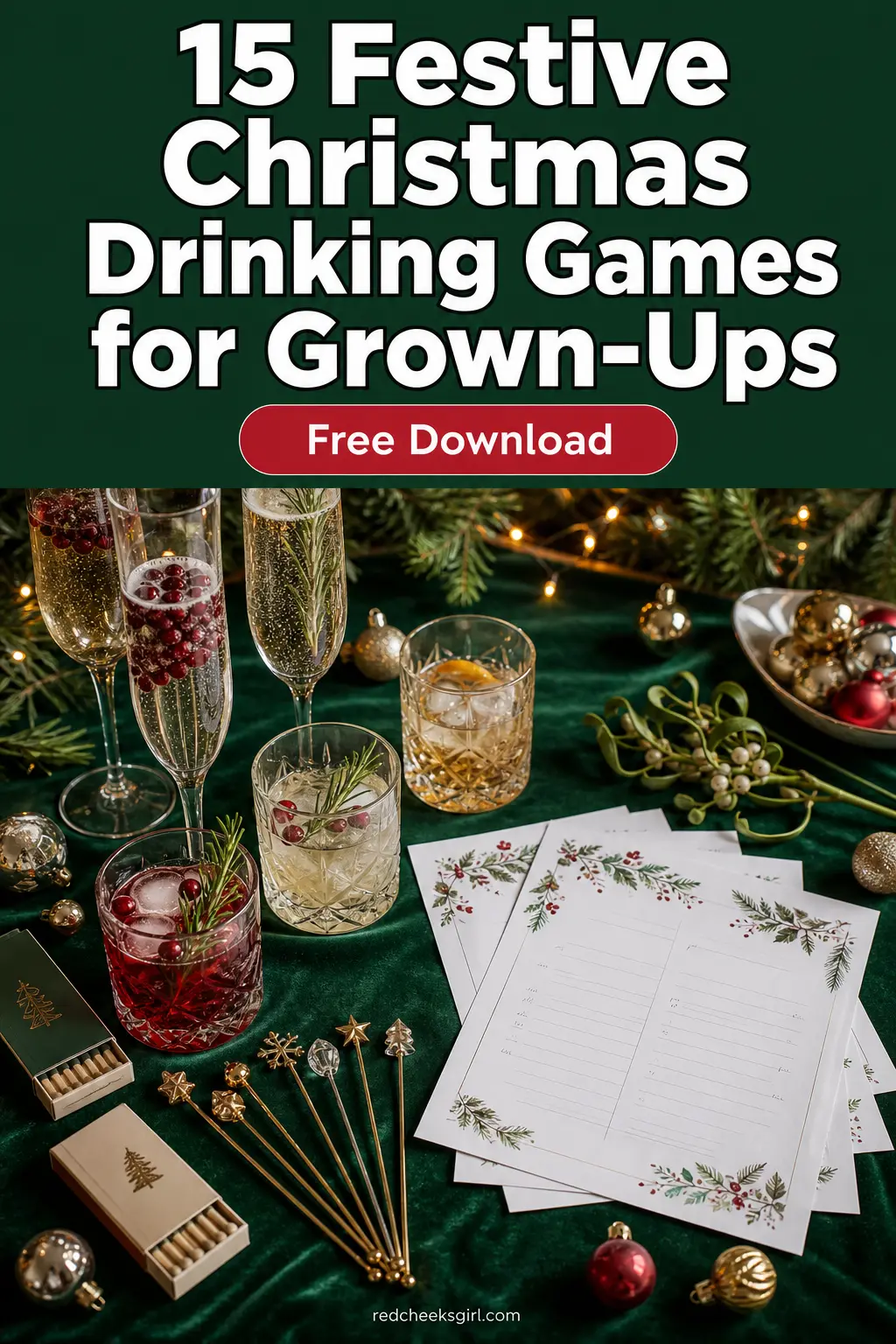 15 Festive Christmas Drinking Games for Grown-Ups