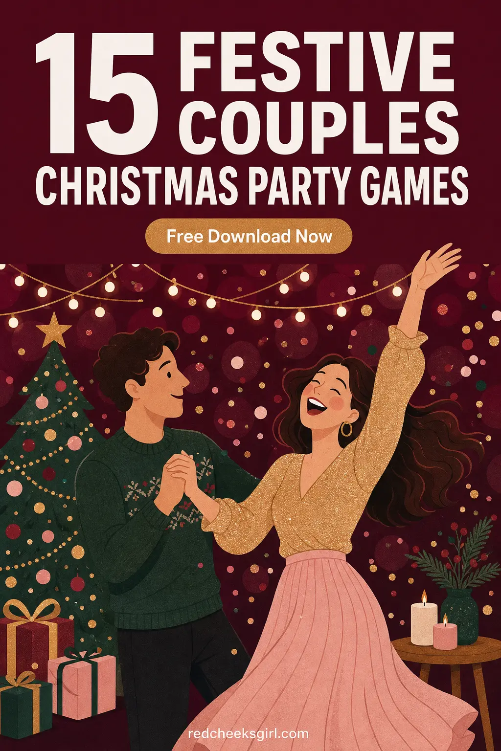 15 Festive Couples Christmas Party Games