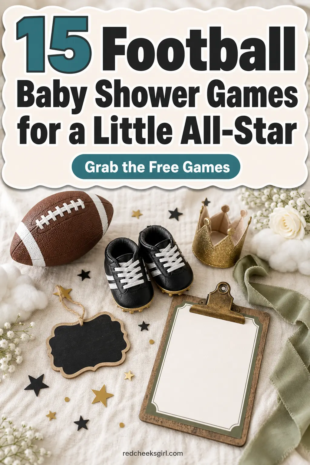 15 Football Baby Shower Games for a Little All-Star