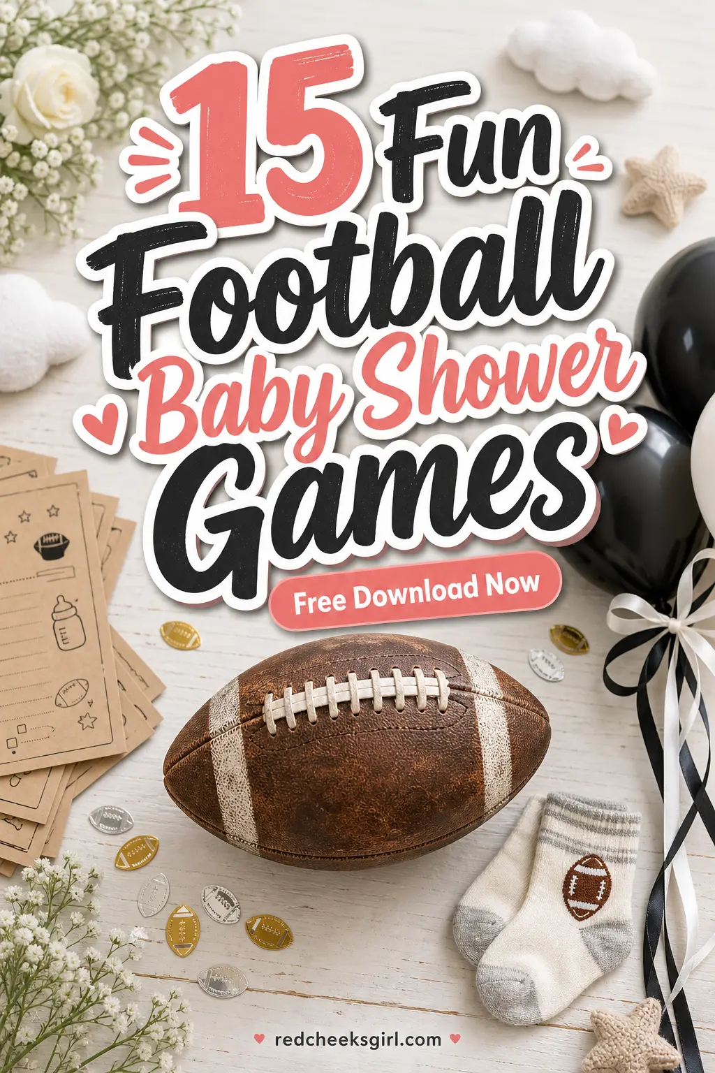 15 Fun Football Baby Shower Games