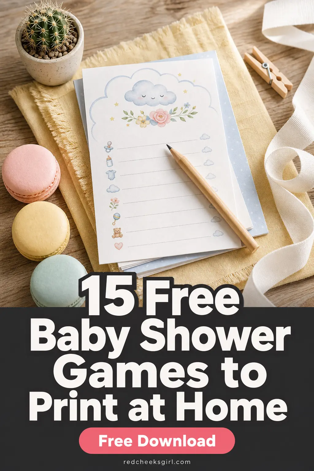 15 Free Baby Shower Games to Print at Home