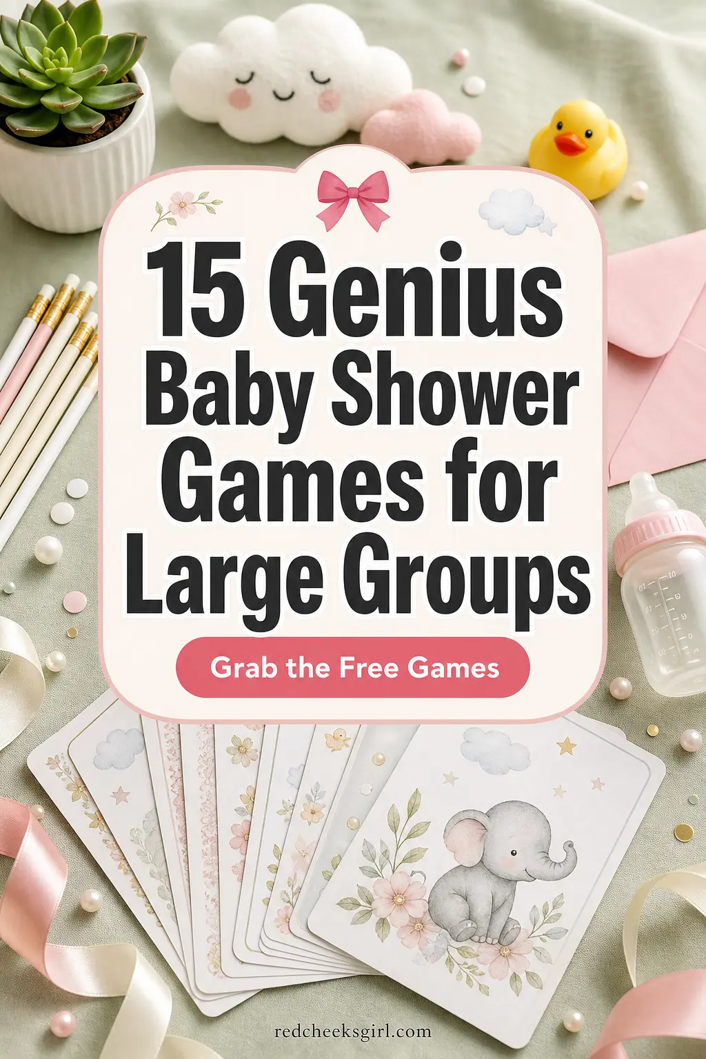 15 Genius Baby Shower Games for Large Groups