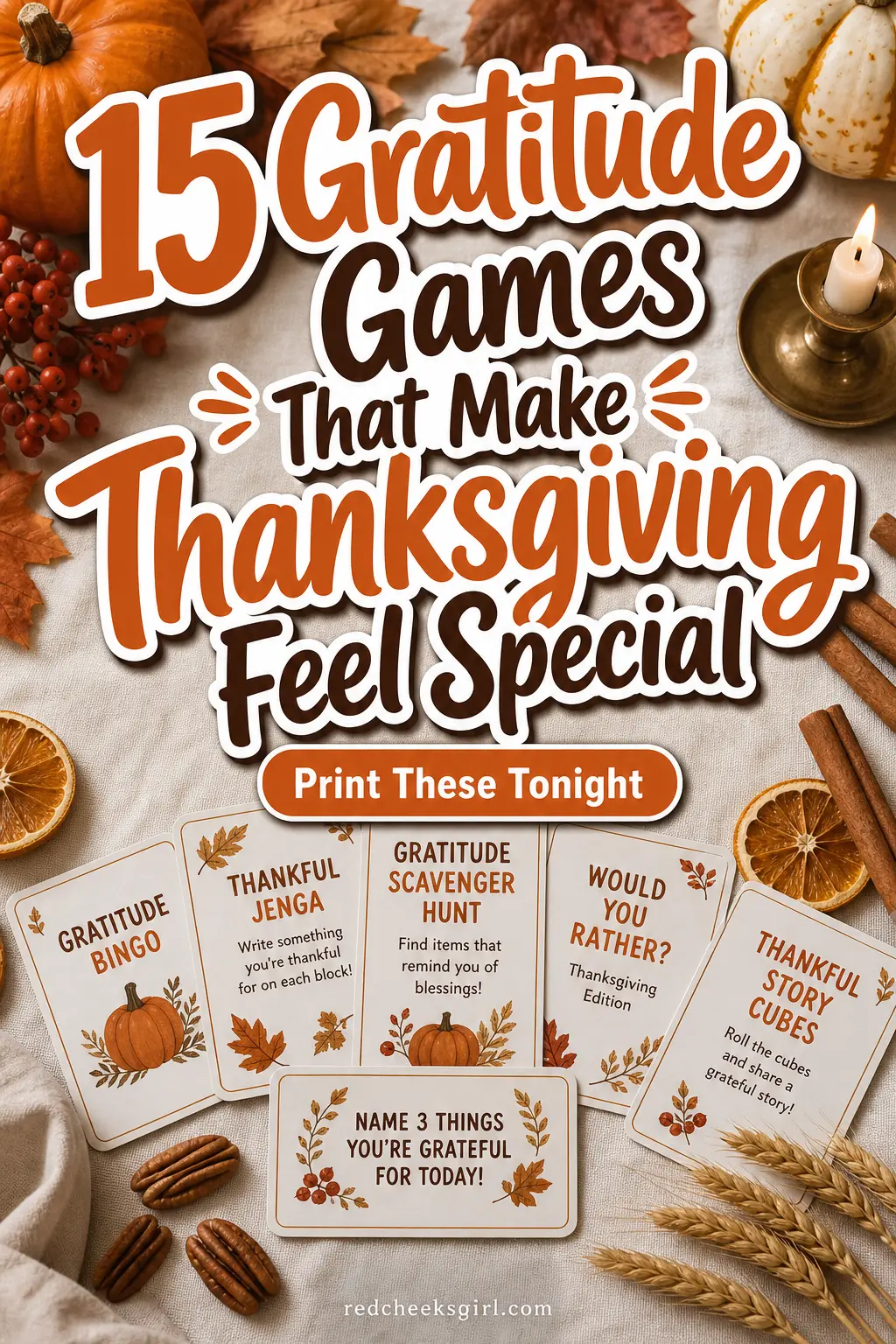 15 Gratitude Games That Make Thanksgiving Feel Special