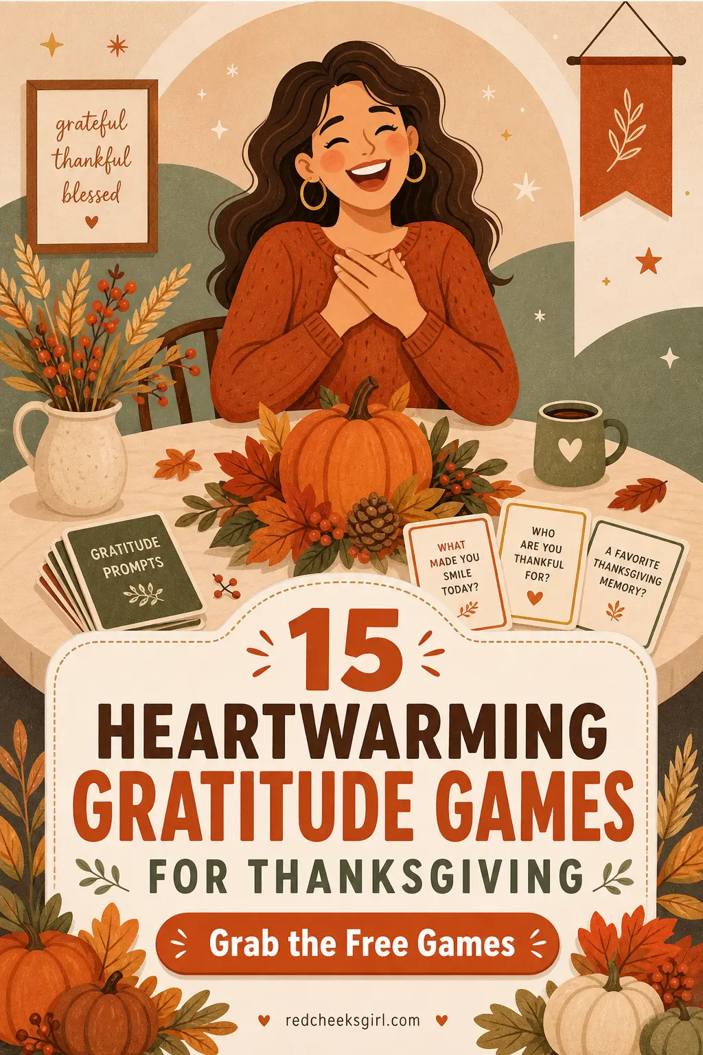 15 Heartwarming Gratitude Games for Thanksgiving
