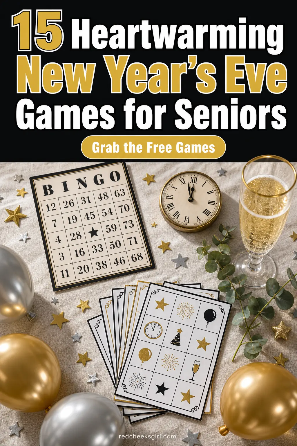 15 Heartwarming New Year's Eve Games for Seniors