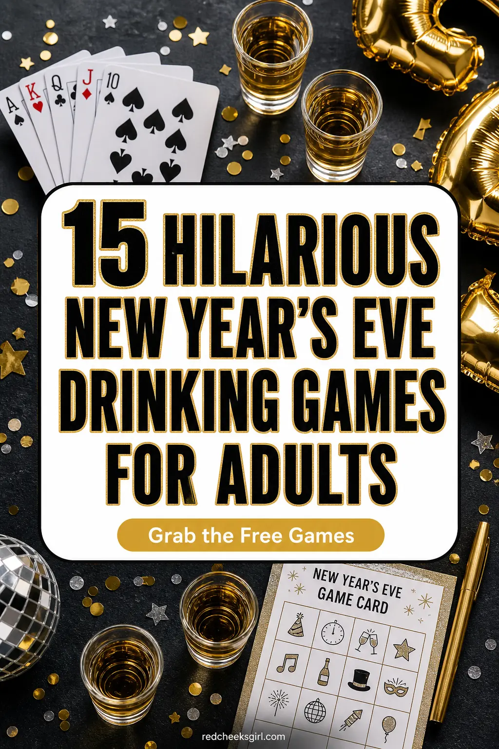 15 Hilarious New Year's Eve Drinking Games for Adults