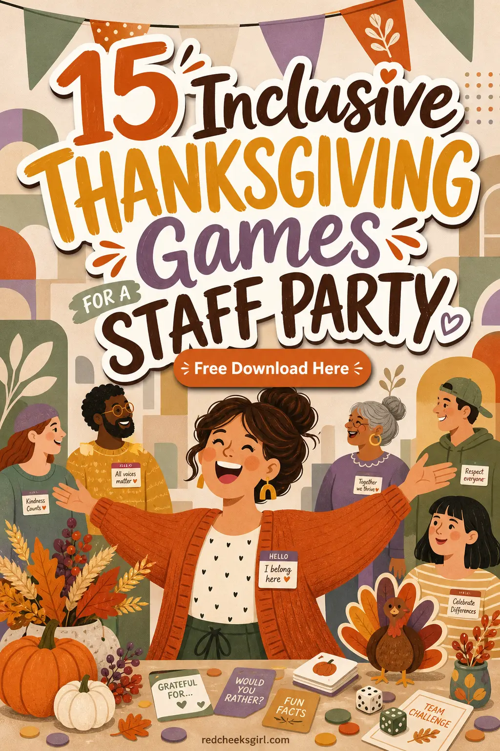15 Inclusive Thanksgiving Games for a Staff Party