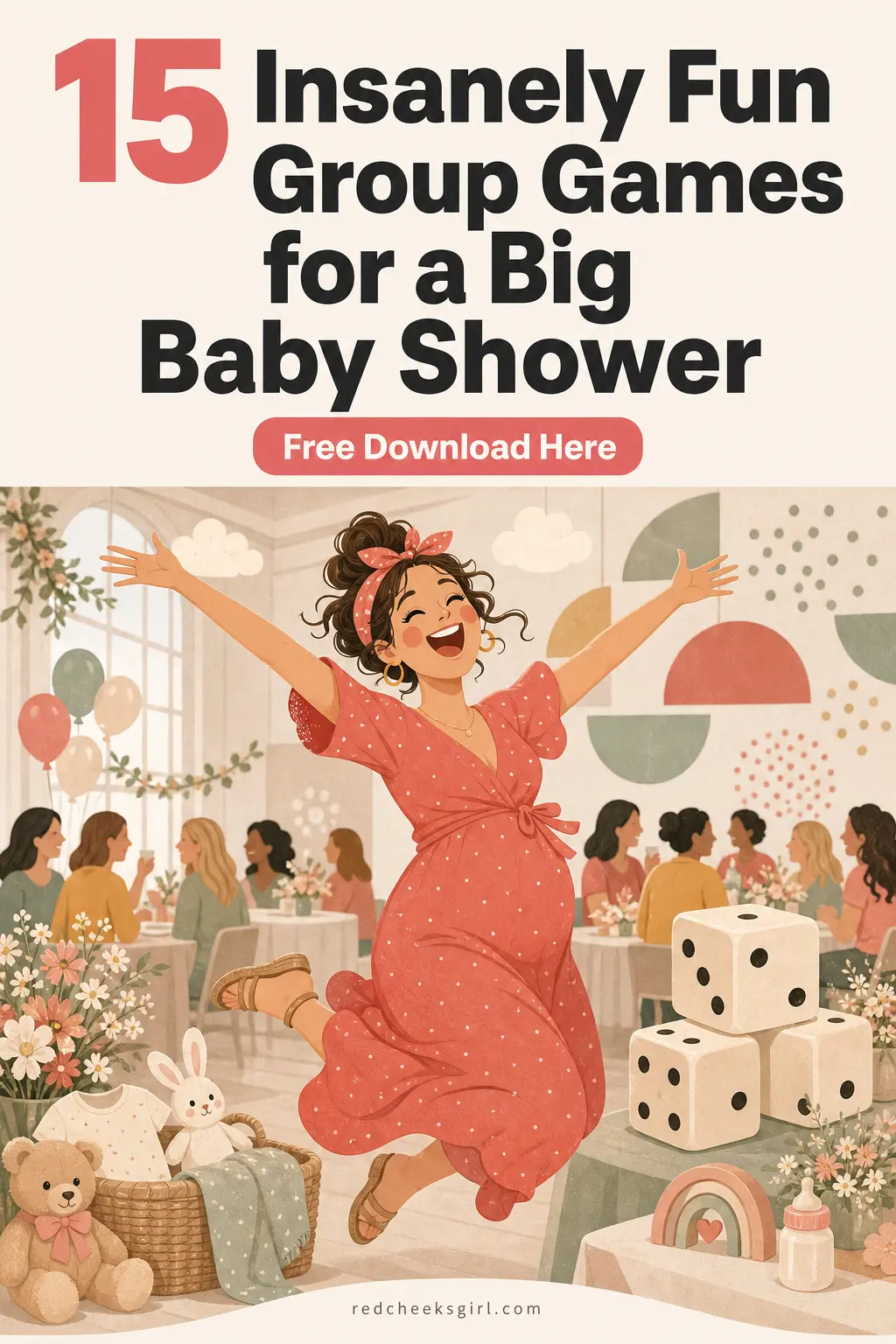 15 Insanely Fun Group Games for a Big Baby Shower