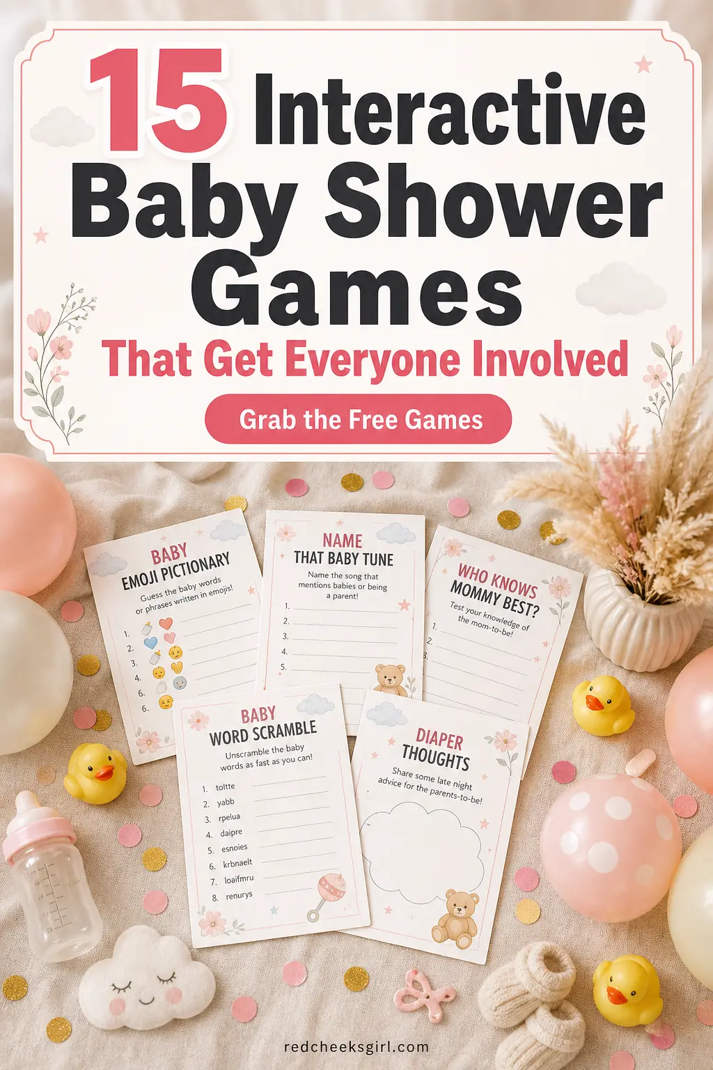15 Interactive Baby Shower Games That Get Everyone Involved