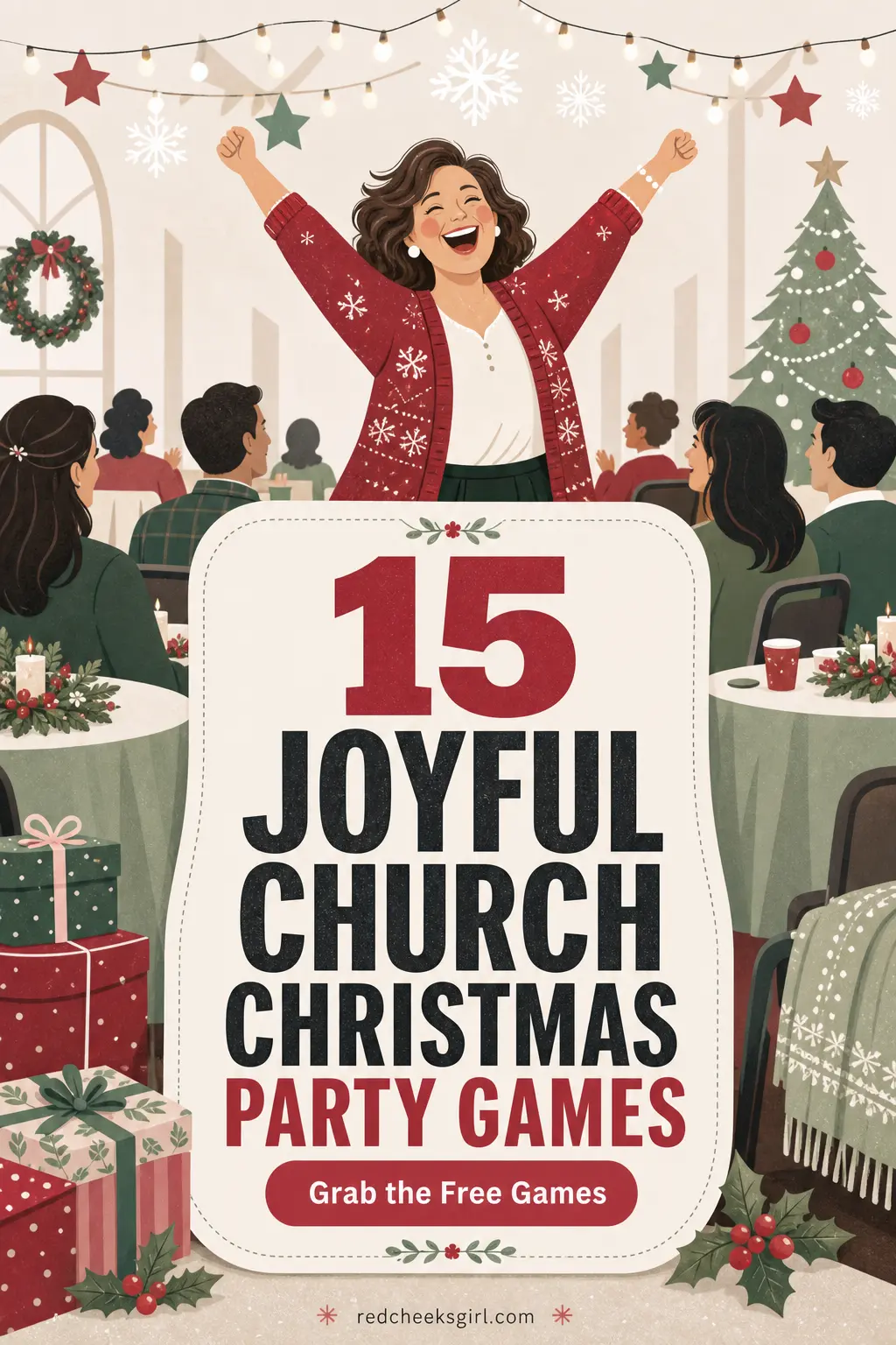 15 Joyful Church Christmas Party Games