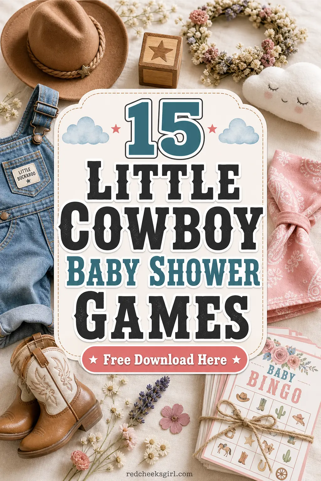 15 Little Cowboy Baby Shower Games