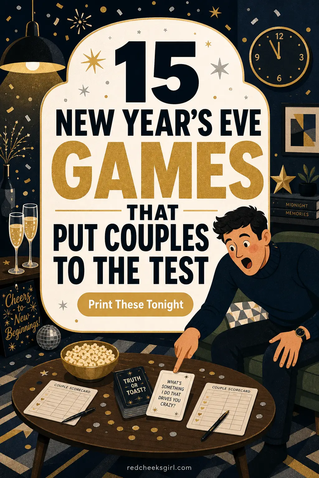 15 New Year's Eve Games That Put Couples to the Test