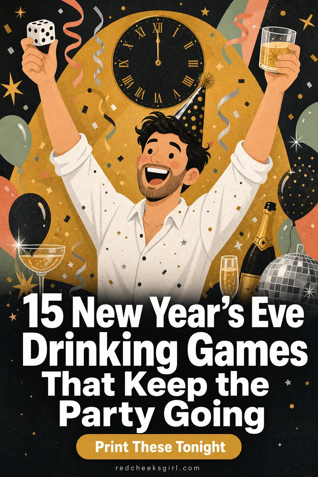 15 New Year's Eve Drinking Games That Keep the Party Going