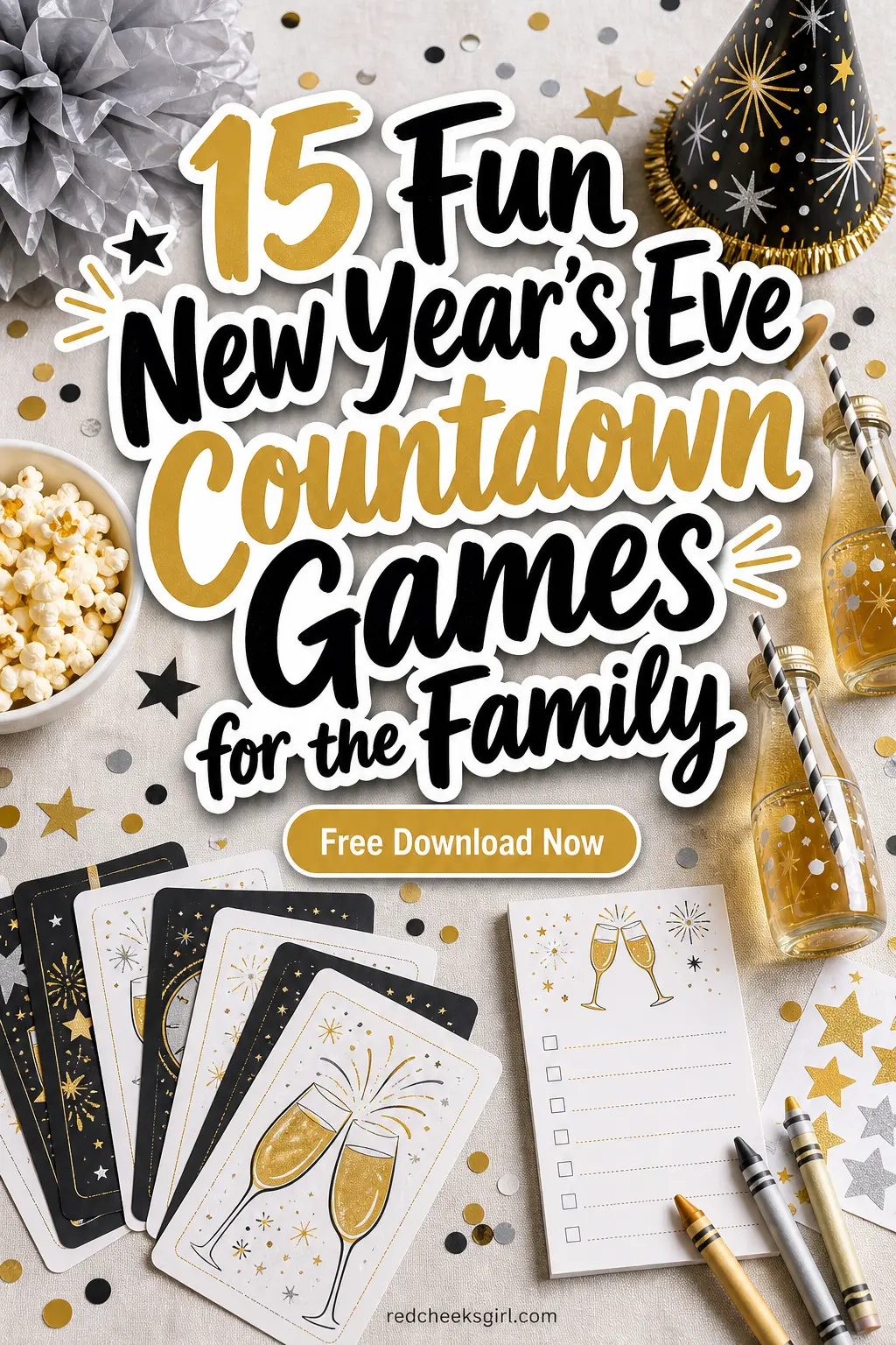 15 Fun New Year's Eve Countdown Games for the Family