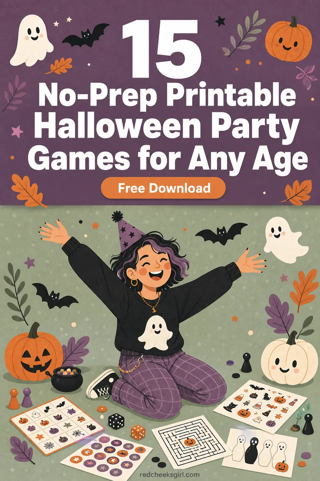 15 No-Prep Printable Halloween Party Games for Any Age