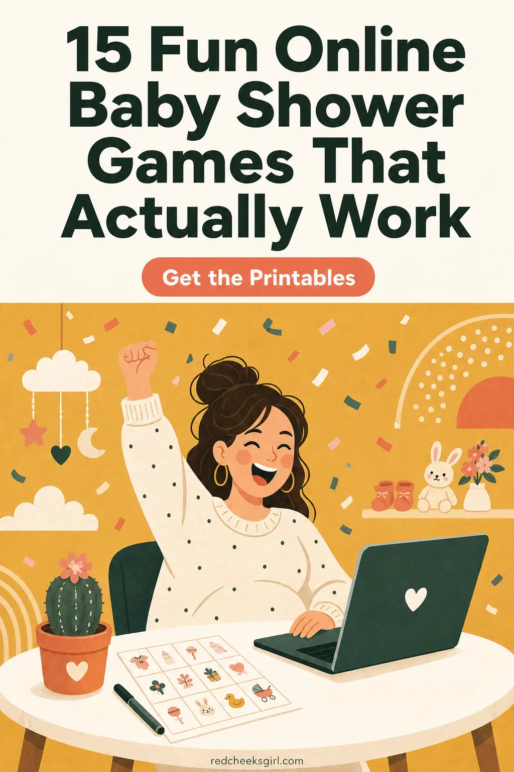 15 Fun Online Baby Shower Games That Actually Work