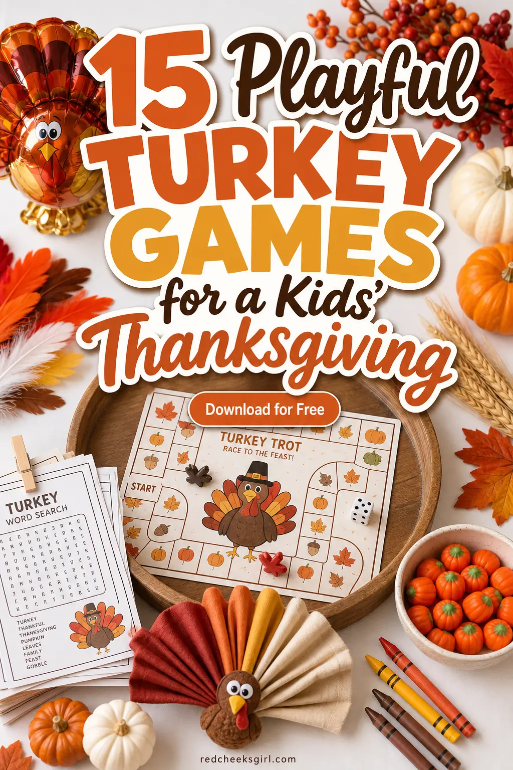 15 Playful Turkey Games for a Kids' Thanksgiving