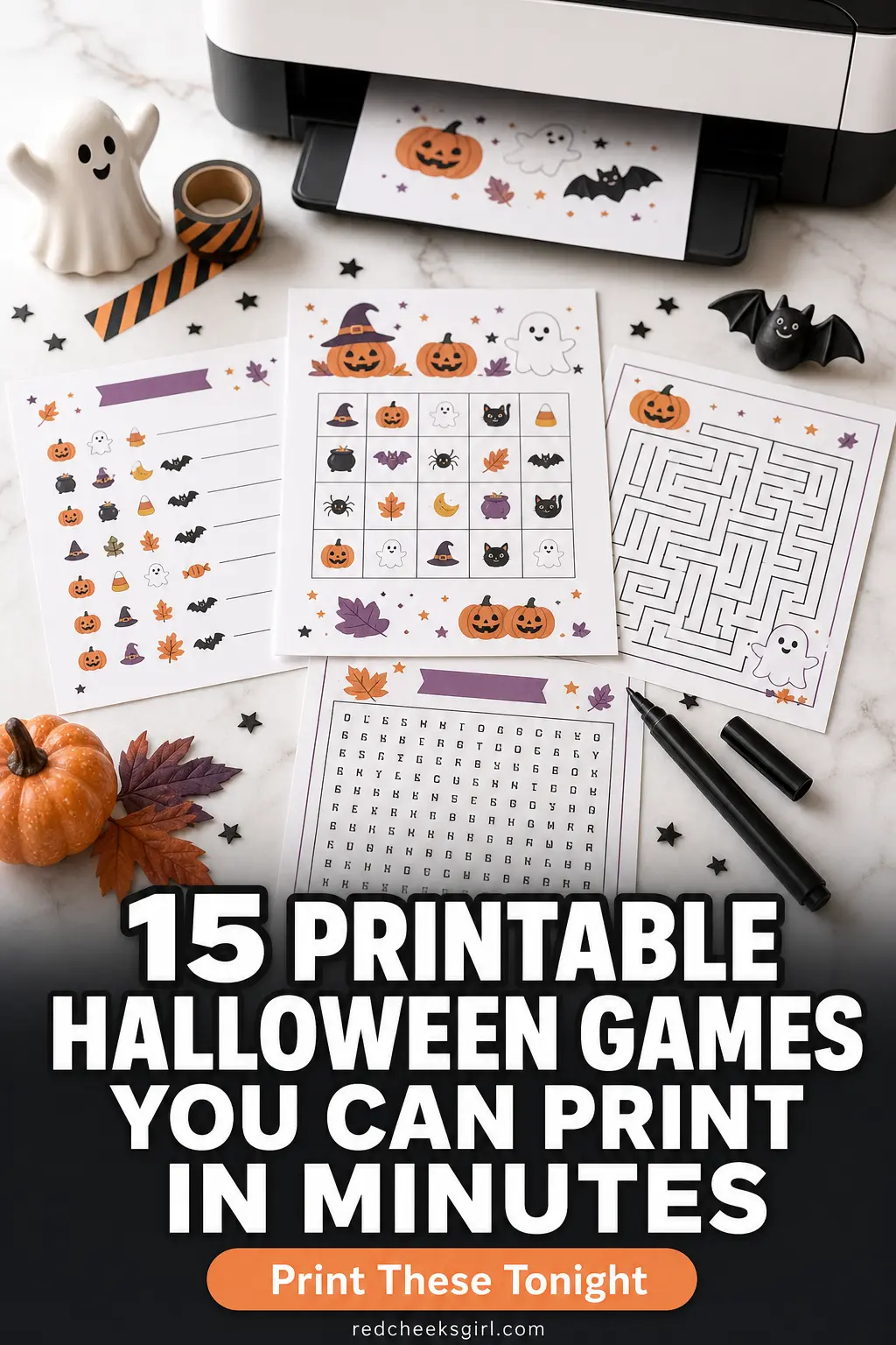 15 Printable Halloween Games You Can Print in Minutes