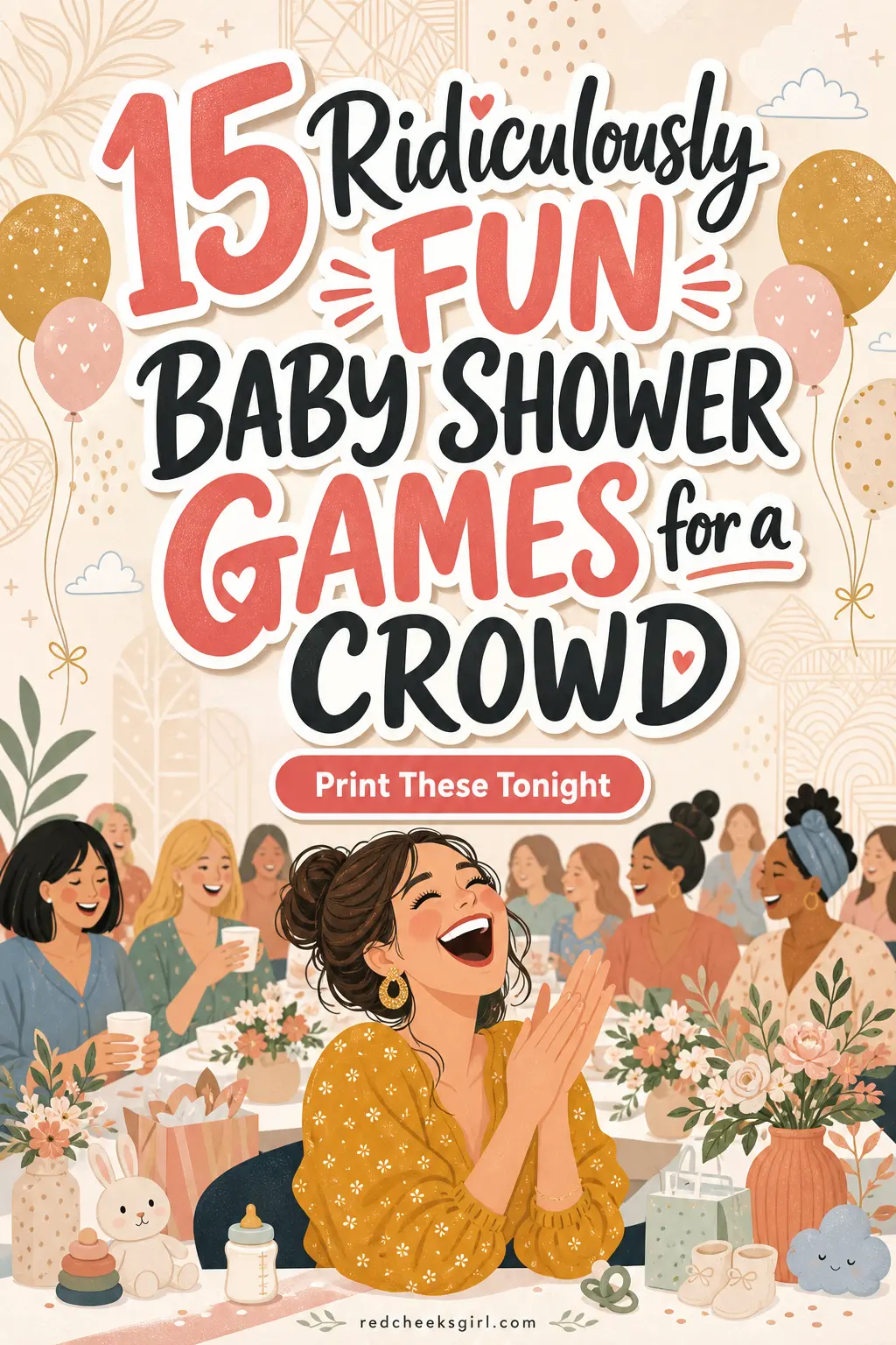 15 Ridiculously Fun Baby Shower Games for a Crowd