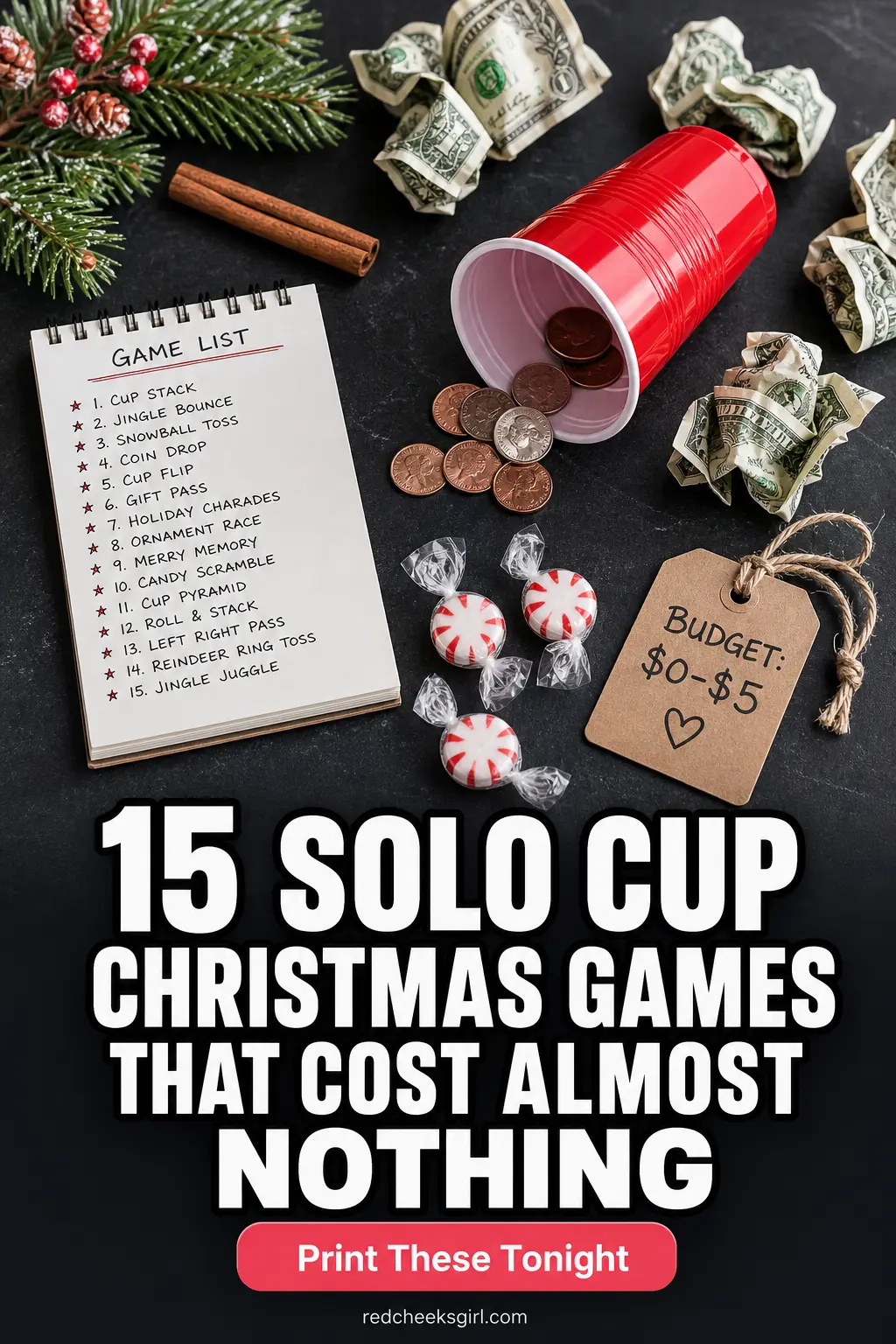 15 Solo Cup Christmas Games That Cost Almost Nothing